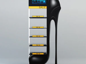 rack shoes v 2 3D Model