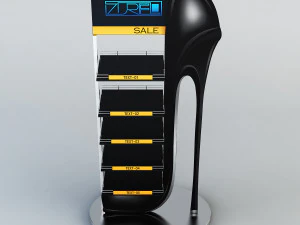 rack shoes v 2 3D Model
