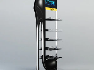 rack shoes v 2 3D Model