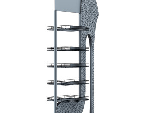 rack shoes v 2 3D-Modell