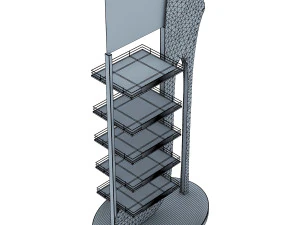 rack shoes v 2 3D Model