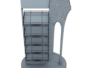 rack shoes v 2 3D Model