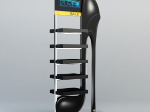rack shoes v 3 3D Model