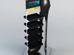 rack shoes v 3 3D Model