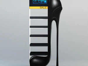 rack shoes v 3 3D Model