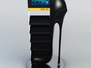 rack shoes v 3 3D Model
