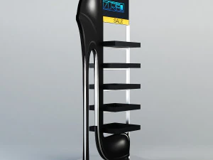 rack shoes v 3 3D Model