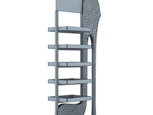 rack shoes v 3 3D Model