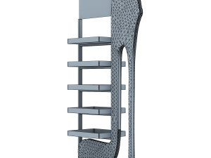 rack shoes v 3 3D मॉडल