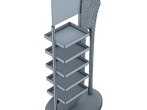 rack shoes v 3 3D मॉडल