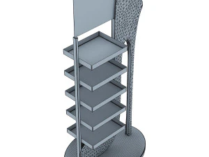 rack shoes v 3 3D Model