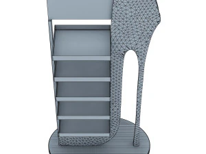 rack shoes v 3 3D Model
