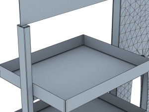 rack shoes v 3 3D मॉडल