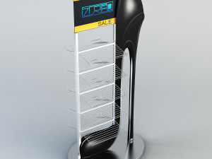 rack shoes v 4 Modelo 3D