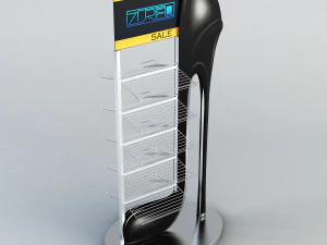 rack shoes v 4 3D Model