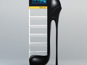 rack shoes v 4 Modelo 3D