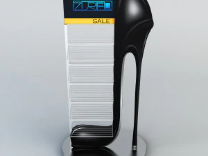 rack shoes v 4 3D Model