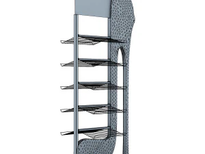 rack shoes v 4 3D Model