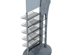 rack shoes v 4 Modelo 3D