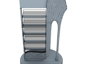 rack shoes v 4 Modelo 3D