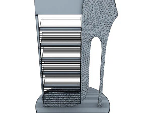 rack shoes v 4 3D Model