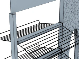 rack shoes v 4 3D Model