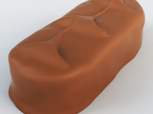bounty chocolate bar 3D 模型