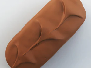 bounty chocolate bar 3D Model