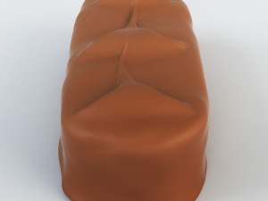 bounty chocolate bar 3D 模型