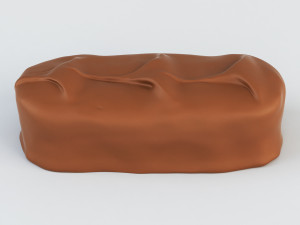bounty chocolate bar 3D 模型