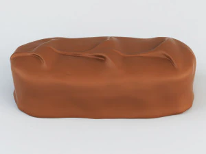 bounty chocolate bar 3D Model
