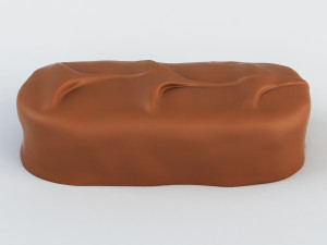 bounty chocolate bar 3D 模型