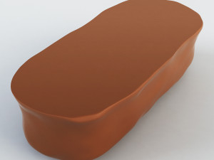 bounty chocolate bar 3D 模型