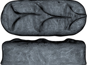 bounty chocolate bar 3D 模型