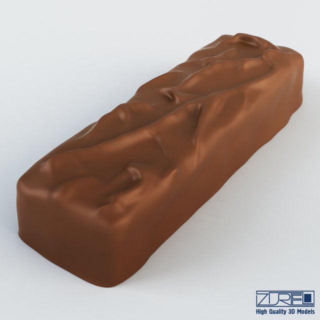 mars chocolate bar 3D मॉडल .c4d .max .obj .3ds .fbx .stl .blend 
