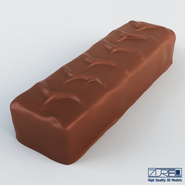snickers chocolate bar v 1 3D-Modell .c4d .max .obj .3ds .fbx .stl .blend 