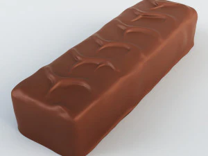 barretta di cioccolato snickers v 1 Modello 3D