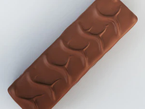 snickers chocolate bar v 1 3D Model