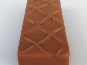 milky way chocolate bar 3D Модель