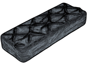 milky way chocolate bar 3D Модель