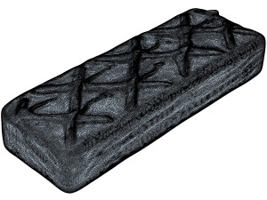 milky way chocolate bar 3D Модель