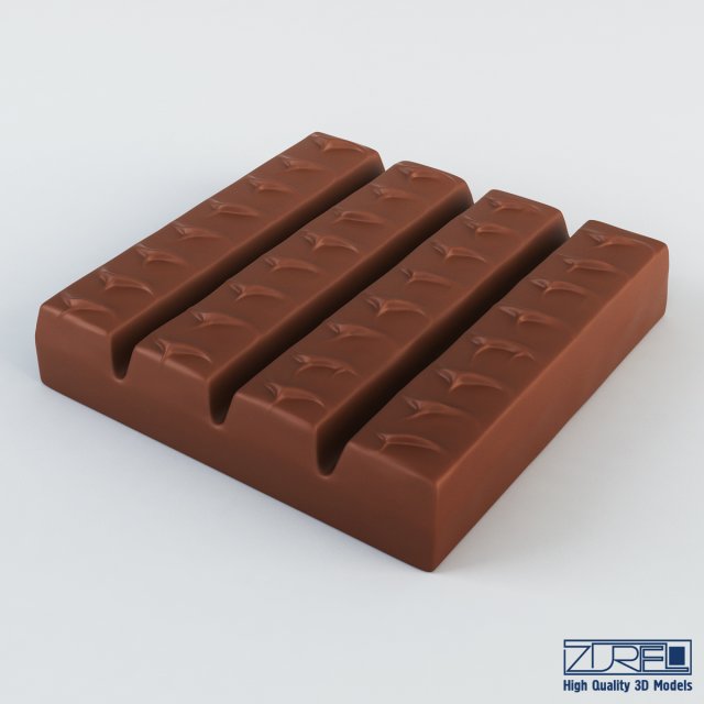 snickers chocolate candy Model 3D .c4d .max .obj .3ds .fbx .stl .blend 