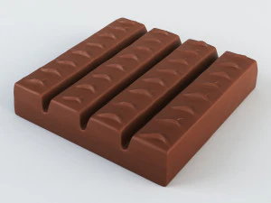 snickers chocolate candy 3D Model
