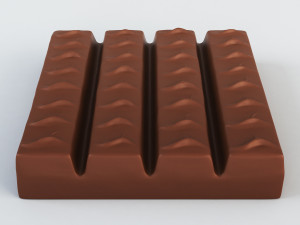 snickers chocolate candy Model 3D