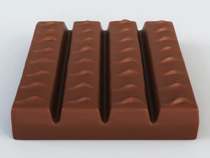 snickers chocolate candy 3D Model