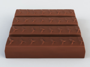 snickers chocolate candy Model 3D