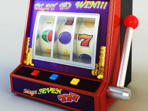 mesin permainan Model 3D