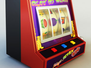 gaming machine Modello 3D