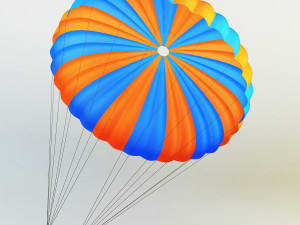 parachute 3D Model