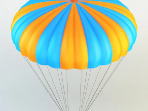 parachute Modèle 3D